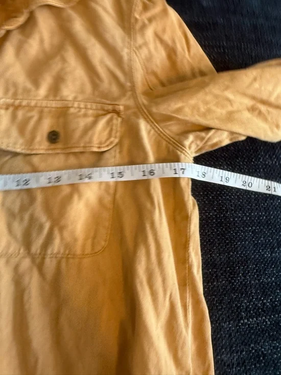 Madewell Utility Shirt Jacket in Camel - Picture 5 of 6